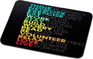 RADANYA Motivational Mouse Pad s25060 Non Slip Base Mousepad