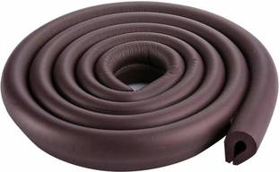 Inditradition Child Safety Form Cushion Strip with Self Adhesive Tape (2 Meter) - Brown