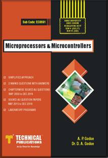 Microprocessors & Microcontrollers for BE Anna University R-17 CBCS (V-CSE /IT- EC8691)