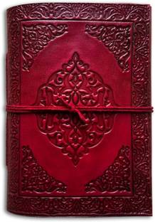 SP CREATION Leather handmade dairy with recycle paper A5 Journal No 120 Pages
