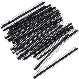 APTECHDEALS Header 10 Pieces 40 Pin 1X40 Single Row Male to Male Breakable Pin Header Connecto Electronic Components Electronic Hobby Kit