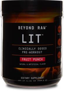 GNC Beyond Raw LIT Clinically Dosed Pre-Workout - 30 Servings EAA (Essential Amino Acids)
