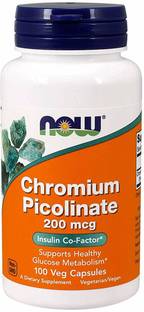 Now Foods Chromium Picolinate 200 mcg 100 Capsules