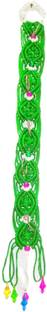 PUSHPA CREATION Nylon, Stainless Steel, Crystal Windchime