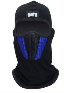 Auto Hub Blue Bike Face Mask for Men & Women