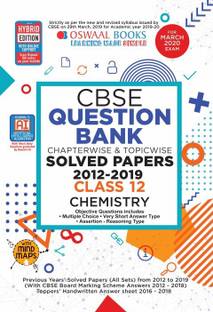 Oswaal Cbse Question Bank Class 12 Chemistry Chapterwise & Topicwise?