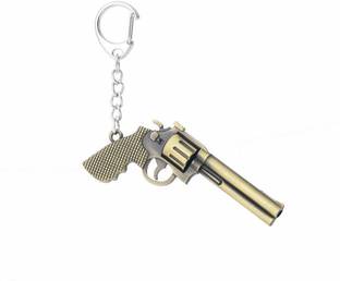 Belphegor PUBG Soldier Gun Keychain Pistol Keychain Key Chain Locking Key Chain