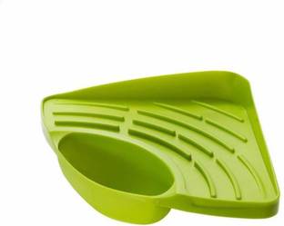 INKULTURE Creative Useful Multipurpose Must Have Corner Sink Wash Basin Storage Organizer Rack,Pack of 01