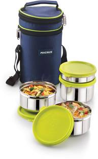 मैग्नस Romeo 4 container lunch box 1300 ml 4 कंटेनर लंच बॉक्स