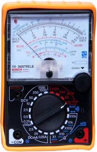 TECHGEAR YX-360TRE-L-B High Quality + Large + Bright Screen Analog Multimeter Analog Multimeter