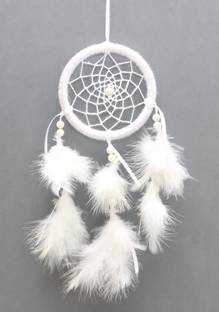 Daedal Dream Catchers Ziemlich wenig(White) DDC42 Wool Dream Catcher