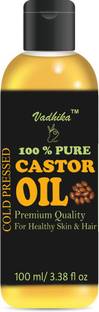 Vadhika 100 % Pure & Natural Castor oil 100 ml