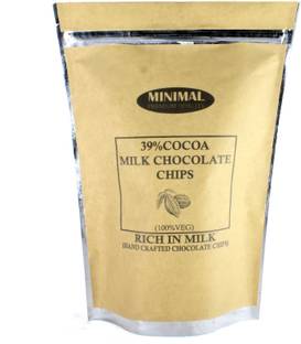 Minimal Milk Chocolate Chips(39% Cocoa)_150 g Truffles