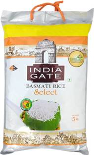 INDIA GATE Flavourful & Fine Select|Long & Slender Grains|Naturally Aged|Flavourful & Fine Basmati Rice (Long Grain, Polished)