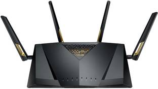 ASUS RT-AX88U Gaming Router 2.4 GHz, 5 GHz 6000 Mbps Wifi Speed Dual Band External Antenna Access Point Mode