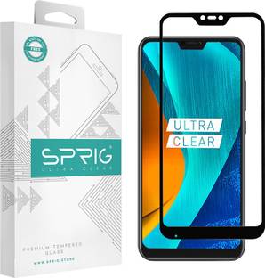 Sprig Tempered Glass Guard for Sprig Edge To Edge Tempered Glass Guard for Mi Redmi 6 pro, 6 Pro, Mi Redmi 6 pro (Pack of 1)
