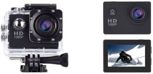 RHONNIUM Plain 1080-HD Cam-029 ® 170 Degree Wide Angle Waterproof Sports and Action Camera