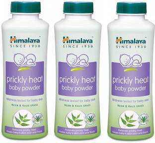 Himalaya Herbals Prickly Heat Baby Powder 200gm each Pack of 3