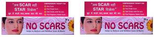 NO SCARS Face Cream for Scars and Marks 20gm each (Set of 2)