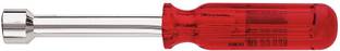 Klein Tools S20, 5/8" Hollow - Shank Nut Driver - 4" Shank|| Ratchet Screwdriver