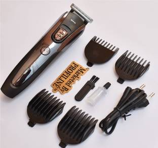 Profiline Black Hair Cutting Machine Clipper Shaver Razor Trimmer 45 min  Runtime 1 Length Settings
