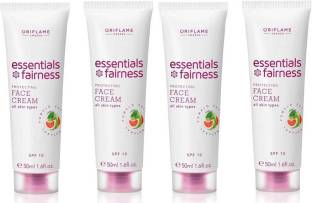 Oriflame Sweden Essentials Fairness Protecting Face Cream Spf 10 50 Ml pack of 4