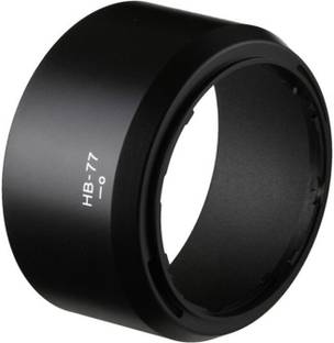 BOOSTY HB-77 Lens Hood + Lens Cap kit for AF-P DX NIKKOR 70-300mm f/4.5-6.3G ED & AF-P DX NIKKOR 70-300mm f/4.5-6.3G ED VR Lens with 58mm Lens Cap  Lens Hood