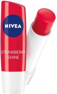 NIVEA NEW STRAWBERRY SHINE CARING LIP BALM STRAWBERRY