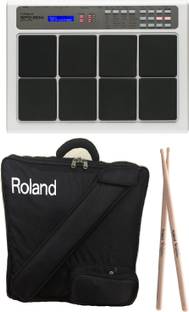 Roland SPD-20X -WH with Carry Bag & Drumsticks Octapad