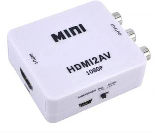 TERABYTE  TV-out Cable HDMI to AV Convertor (UP Scaler 1080P)