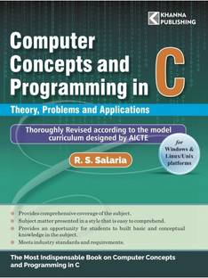 Computer Concepts and Programming in C | AICTE Recommended
