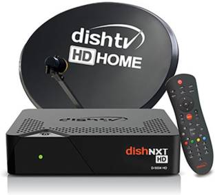 Dish TV HD Box with 1 Month Super Family HD