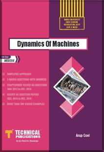 Dynamics of Machines for BE Anna University R-17 CBCS (V-Mech. - ME8594)