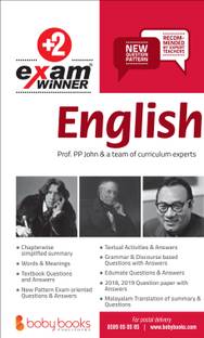 Class 12/Plus Two English Exam Winner (KERALA SYLLABUS) Boby Books