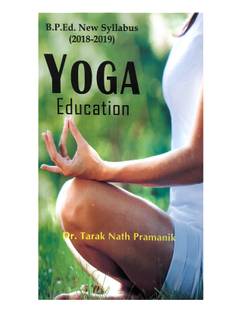 Yoga Education (B.P.Ed. New Syllabus)