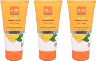VLCC Sunscreen - SPF 50 PA+ Epic Anti Tan Sun Screen Lotion - SPF 25 PA+