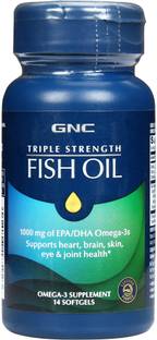 GNC Triple Strength Fish Oil - Omega 3 supplement