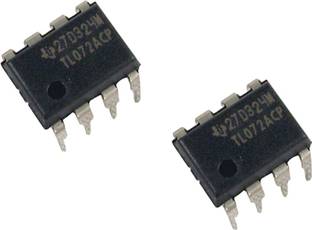 Zigshash IC TL072 Low Noise JFET Input Operational Amplifiers Electronic Components Electronic Hobby Kit