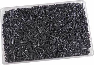 estore 300 gm Black Color Glass Cut Pipe