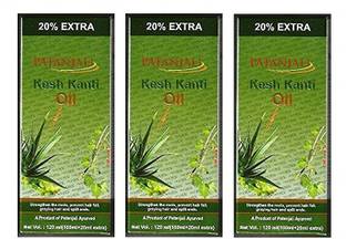 PATANJALI Kanti Hair Oil - 120 ml - (Pack of 3) Hair Oil