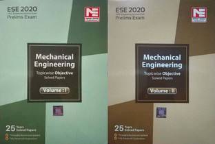 Ese Prelims Exam 2020 Mechanical Engineering Topicwise Objective Soled Papers Volume 1 And 2 Combo Set Of Two Book