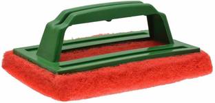 Ruchi Collection Tile Cleaning Multipurpose Scrubber Pad Fast Clean Elite Brush With Handle Scrub Sponge