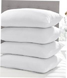 Changers Polyester Fibre Sleeping Pillow Pack of 4 Solid