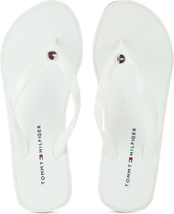 tommy hilfiger wedge flip flops womens