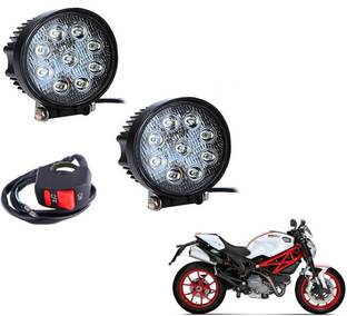 MOCKHE VLB-ROU9LD2P-150 Headlight Motorbike LED for Ducati (12 V, 27 W)