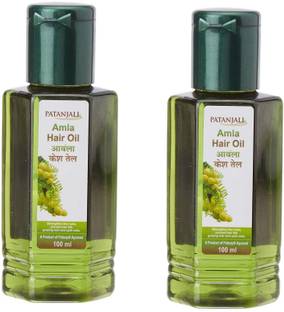 PATANJALI Amla Hair Oil - 100 ml - (Pack of 2) Hair Oil