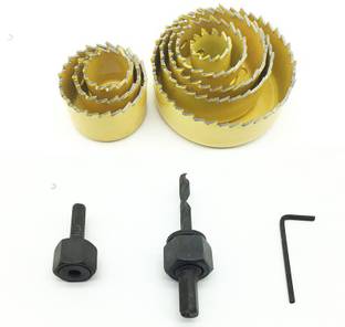 Digital Craft 12Pc Hole saw Set Cutting Cutter Hole Saw Drill Bits Wood Cutter Rotary Bit Set
