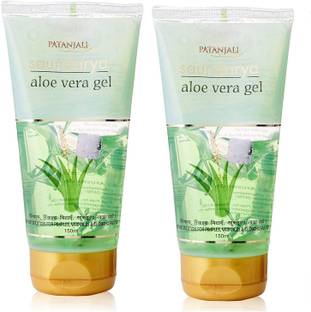 PATANJALI Saundarya Aloe Vera Gel (60 ML) - Pack of 2