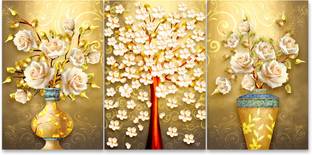 RANGOLI HD Digital Famous Painting Digital Reprint 18 inch x 12 inch Painting