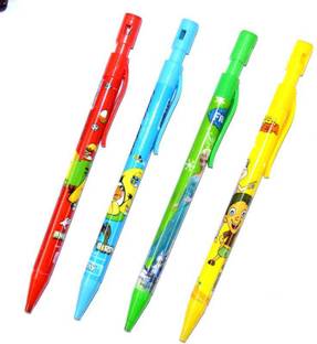 Qweezer ( Pack of 4 pcs ) Mechanical Pencil For Kids Different Colour Birthday Return Gift Pencil